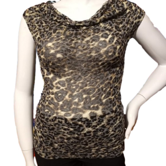Express Tops - Express Cheatah Print dress Top